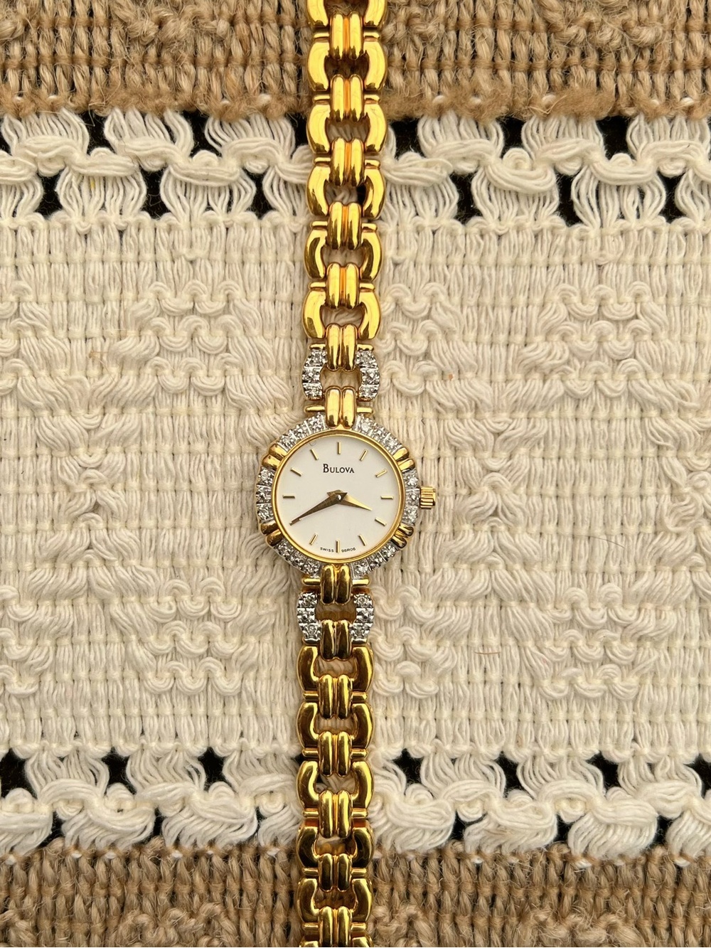 Rare Vintage 90’s Bulova x Teresa Jones Special Edition Swiss Quartz
